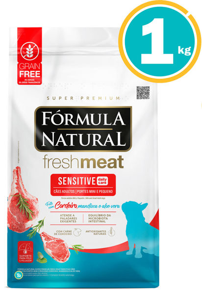 Imagen de Fórmula Natural Fresh Meat SENSITIVE raza pequeña 1kg