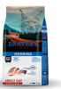 Imagen de BRAVERY GATO ADULTO  CASTRADO ARENQUE 7KG + SANITARIO SANICAT