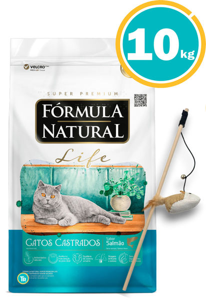 Imagen de Fórmula Natural LIFE gatos castrados SALMÓN 10KG