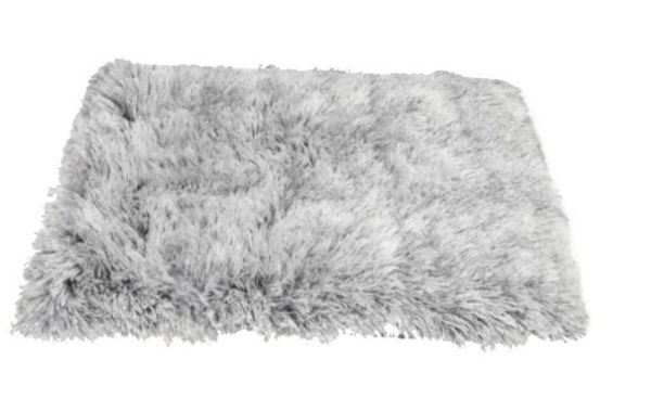 Imagen de COLCHONETA PELUDA GRIS TALLE M