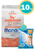 Imagen de MONGE MONOP CAT ADULT SALMON 10 KG + Sanitario For Cats 5L