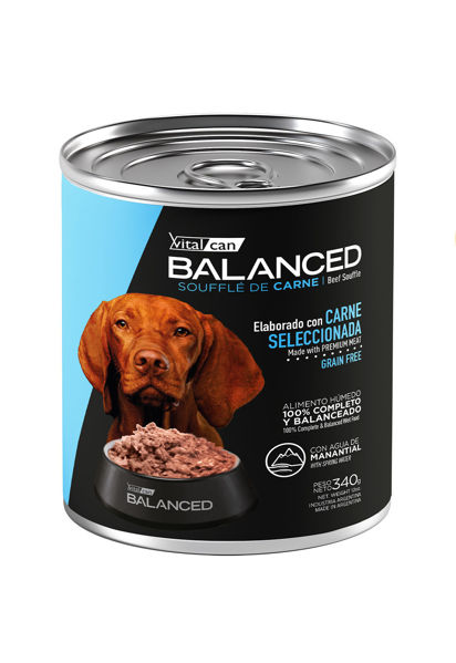 Imagen de Salsa BALANCED SOUFFLÉ de Carne Perro Adulto - 340G
