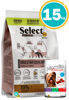 Imagen de SELECT Perro Adulto Digestión Equilibrada Med/Gde 15kg + snack diversao