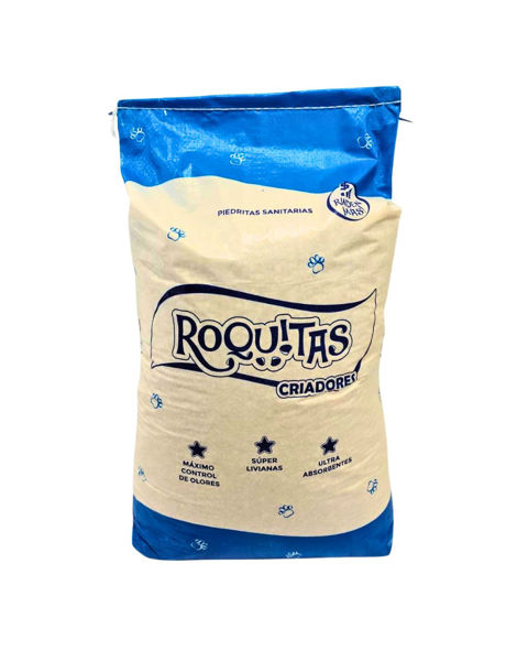 Imagen de SANITARIO PIEDRA BLANCA ROQUITAS 20KG