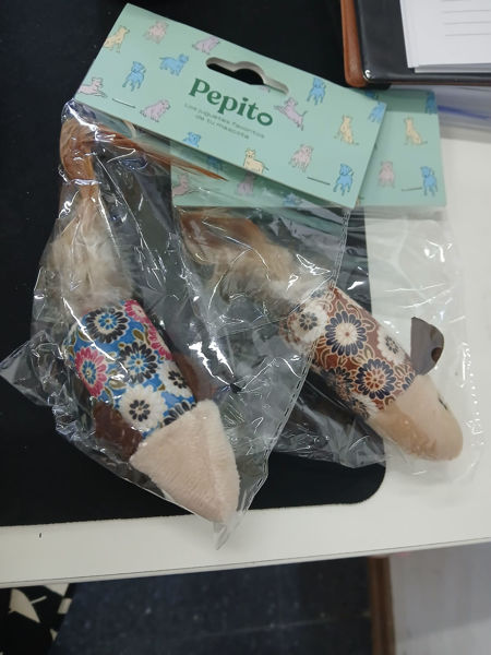 Imagen de JUEGUETE RATON CON HIERBA GATERA - PEPITO