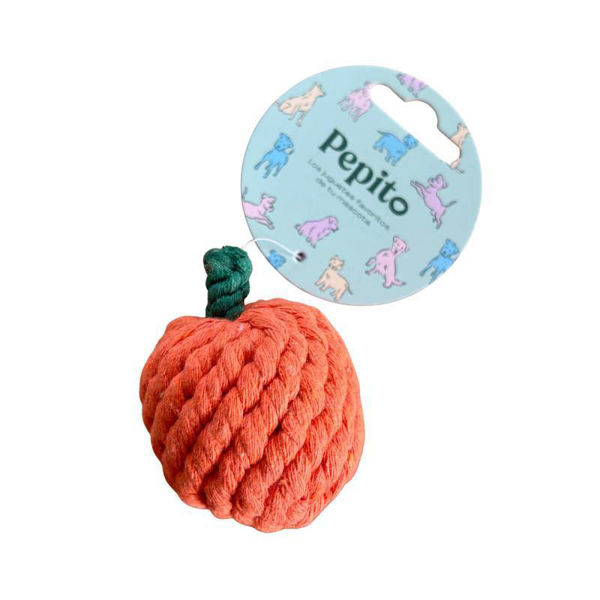 Imagen de JUGUETE NARANJA CUERDA DE ALGODON  - PEPITO