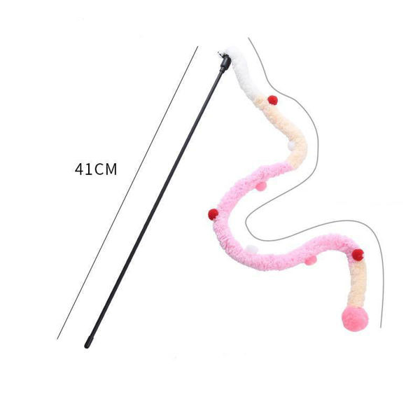 Imagen de VARITA PARA GATO COLORES 41cm  - PEPITO