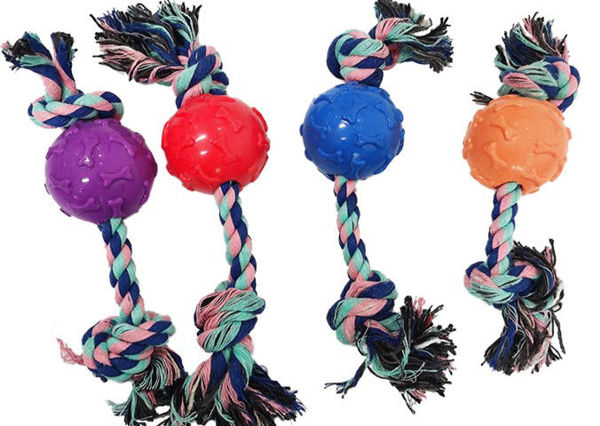 Imagen de JUGUETE PELOTA HUESITO 2 NUDOS - TR287