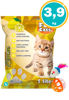 Imagen de Sanitario Bentonita Esfera FOR CATS 3.9KG (5L) Varios aromas