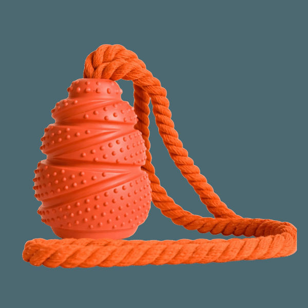 Imagen de JUGUETE CONO DE GOMA C/ CUERDA M VARIOS COLORES - PEPITO