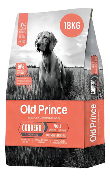 Imagen de Alimento Old Prince Cordero Dog Adulto 15+3KG