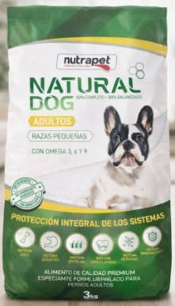 Imagen de NATURAL DOG ADULTO RAZAS PEQUEÑAS 3KG