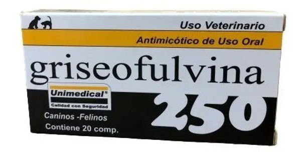 Imagen de GRISEOFULVINA COMP.UNIMEDICAL