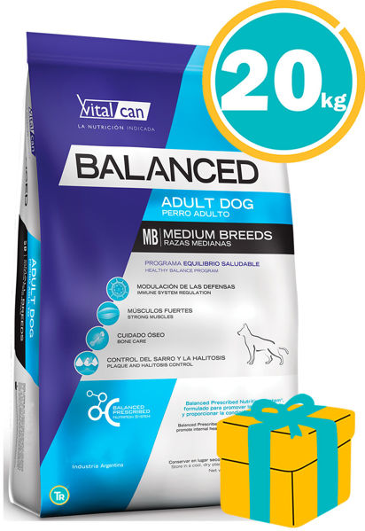Imagen de BALANCED Perro Adulto Raza Mediana 20 kg