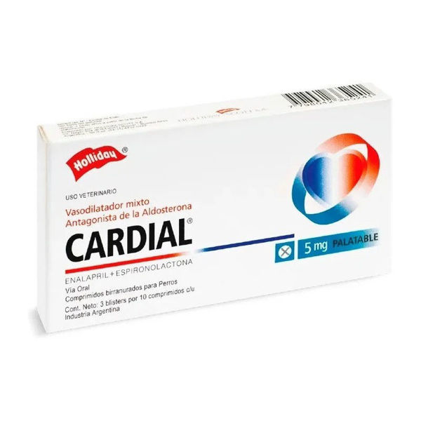 Imagen de CARDIAL 5MG 30 COMPRIMIDOS