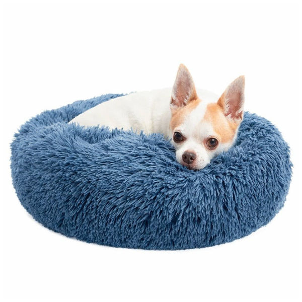 Imagen de CAMA SOFT PUFF ANTI STRESS P/ MASCOTAS 3 COLORES - 50 cm