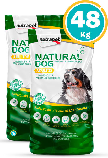 Imagen de NATURAL DOG Perro Adulto 48kg PROMO