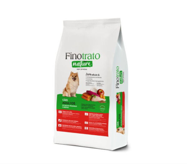 Imagen de FINOTRATO NATURE PERRO ADULTO RAZA PEQ/MED 10 KG