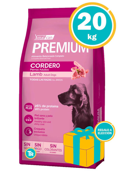 Imagen de VITALCAN PREMIUM Perro Cordero Adulto 22kg