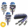 Imagen de Arnes + Correa P/Mascotas Set (M) 5/8*10-14* 5/8*4FT
