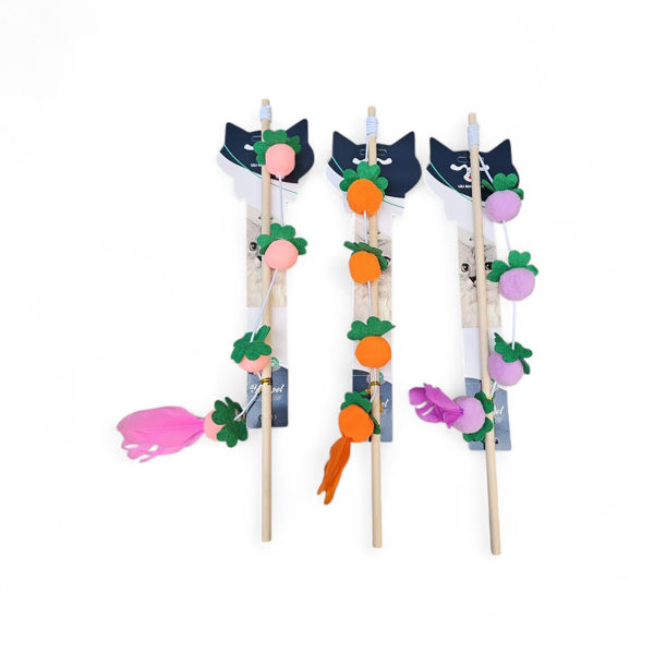 Imagen de JUGUETE GATO VARA FRUTAS KP-341