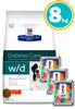 Imagen de HILLS Perro  W/D 8 kg - CONTROL DE PESO Y DIABETES + Figuritas