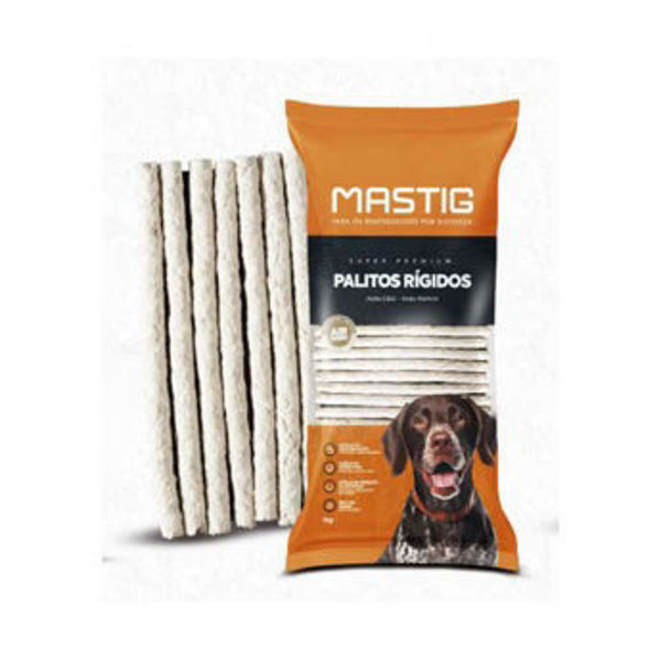 Imagen de PALITO DIGEREIBLE 8MM BLANCO 1KG MASTIG