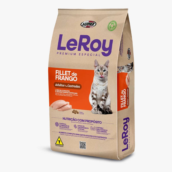 Imagen de LE ROY GATO CASTRADO FILLET DE POLLO 10KG