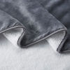 Imagen de Manta corderito CHEE RAY gris impermeable 200x150cm