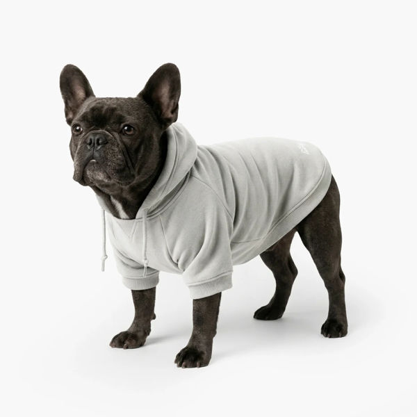 Imagen de Buzo para Perros con Capucha Gris 38cm - Pepito