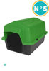 Imagen de CASILLA  PLASTICO BRASIL  N ° 5 ALVORADA VERDE + Colchoneta+ salsas
