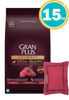 Imagen de GRAN PLUS GOURMET ADULTO RAZA MED/GRAN CORDERO Y ARROZ 15kg
