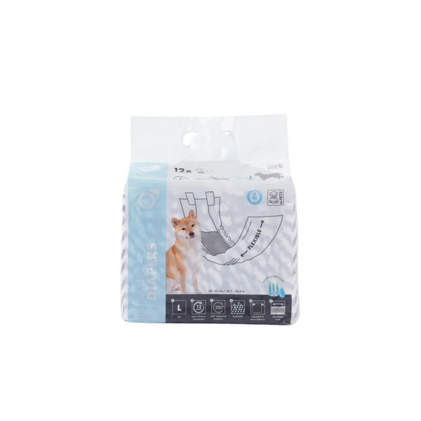 Imagen de Pañales Para Macho Talle L 12 Unidades - M-PETS