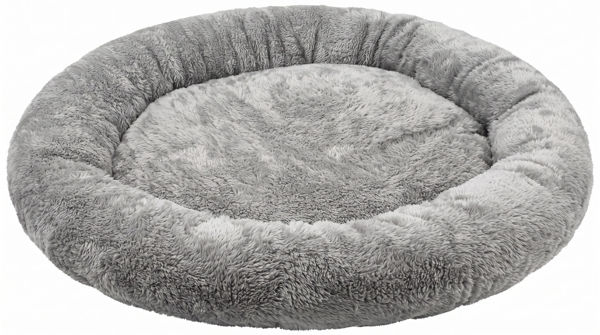 Imagen de Cama para Mascotas Gris/Blanca (50X50X10) - YOMATE