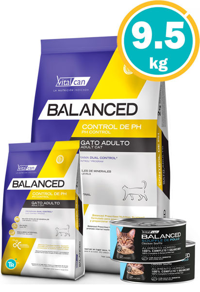 Imagen de BALANCED Gato Control PH Urinario 9.5kg