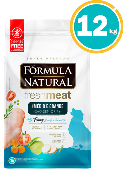 Imagen de FORMULA NATURAL Fresh Meat Perro SENIOR Med/Gra 12kg