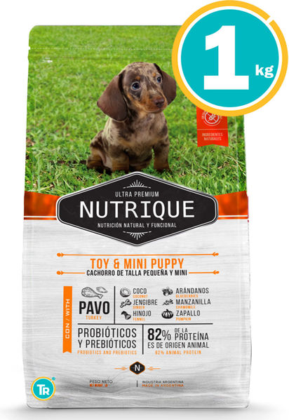 Imagen de Nutrique perro cachorro raza pequeña 1kg