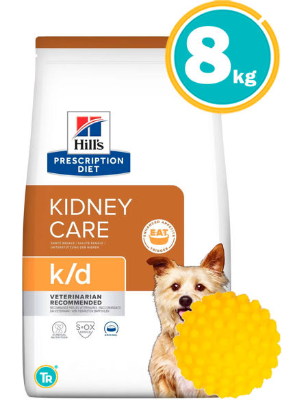 Imagen de HILLS Perros Problemas Renales Diet K/d 8kg + Pegatina