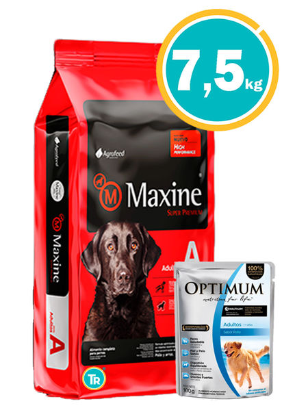 Imagen de MAXINE Perro Adulto 7,5kg + Salsa