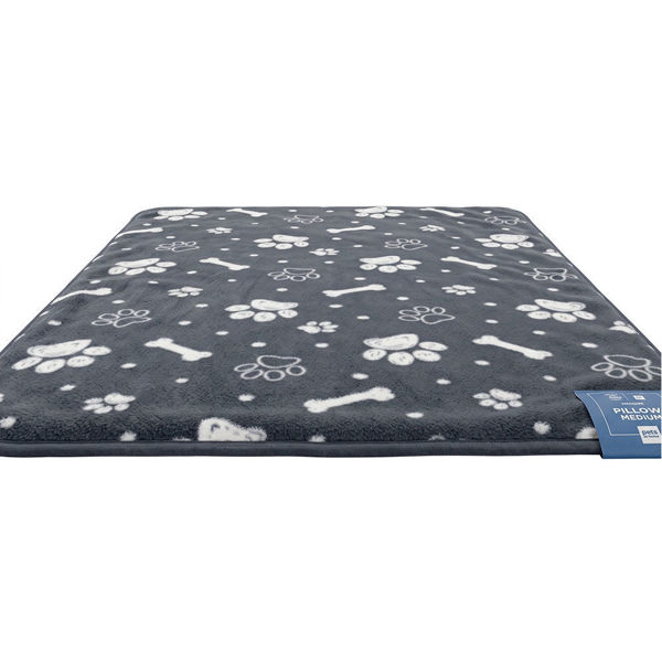 Imagen de Almohadon Huellas y Huesito azul