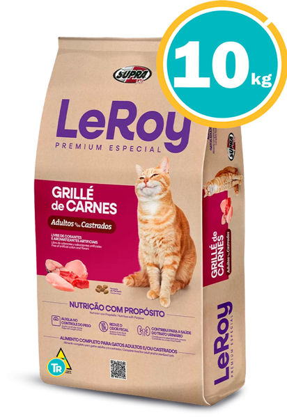 Imagen de LeRoy Gato castrado grille de carnes 10kg