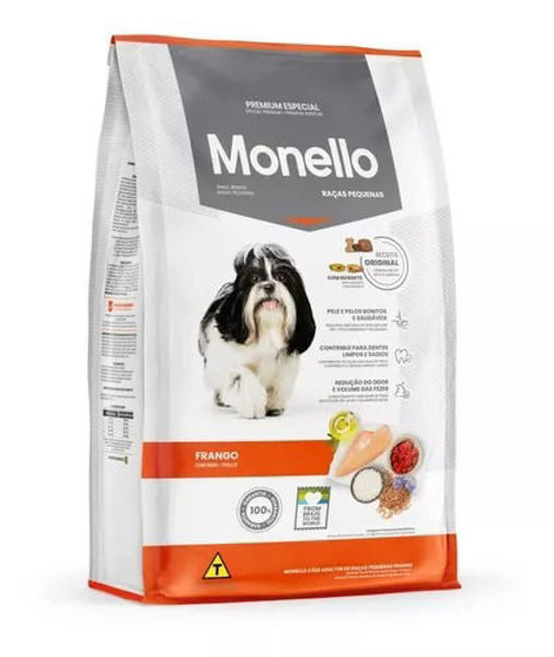 Imagen de MONELLO PERRO ADULTO PEQUEÑO 15KG+1KG+1KG  (POLLO)